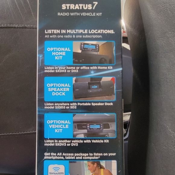 Sirius satellite radio Stratus 7 - Picture 3 of 4